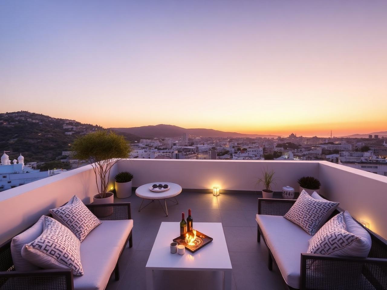 Penthouse με roof garden